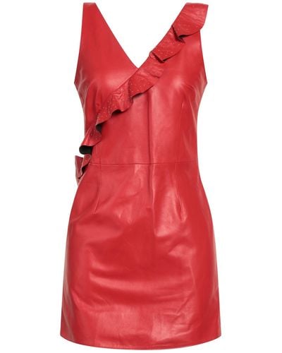 Frankie Morello Mini-Kleid - Rot