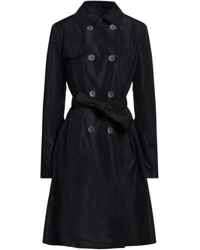 Byblos Overcoat & Trench Coat - Black