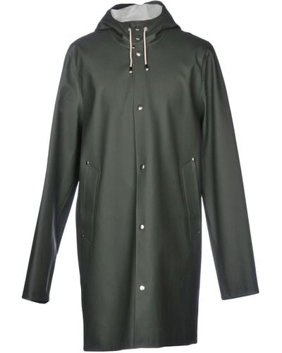 Stutterheim Overcoat & Trench Coat - Grey