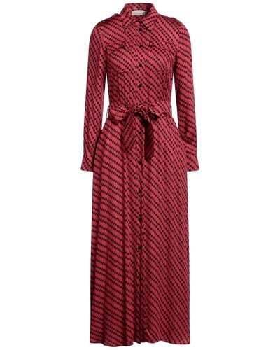 Haveone Midi Dress - Red