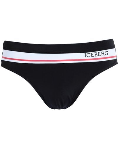 Iceberg Bikini Bottoms & Swim Briefs - Black
