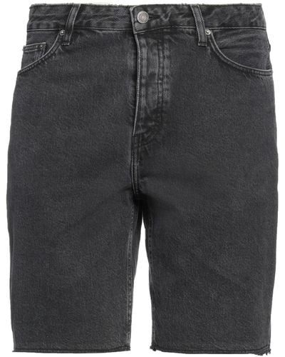 American Vintage Denim Shorts - Gray