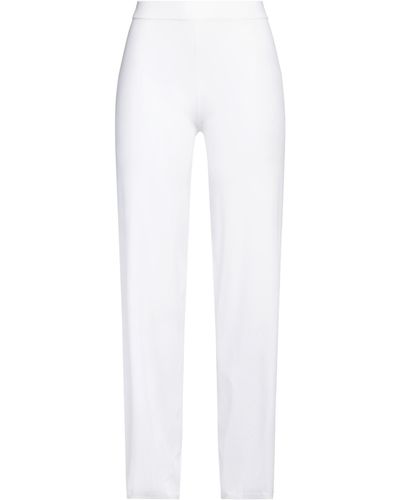 Kangra Trousers Viscose, Polyester - White
