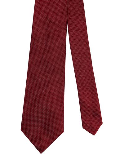 Dunhill Cravatta E Papillon - Rosso