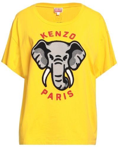 KENZO Camiseta - Amarillo
