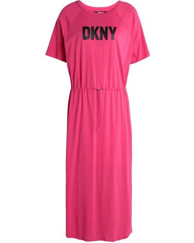DKNY Midi-Kleid - Pink