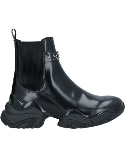 Karl Lagerfeld Ankle Boots Leather - Black