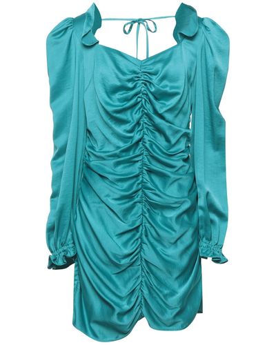 Isabelle Blanche Mini Dress - Blue