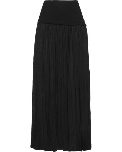 Gentry Portofino Long Skirt - Black