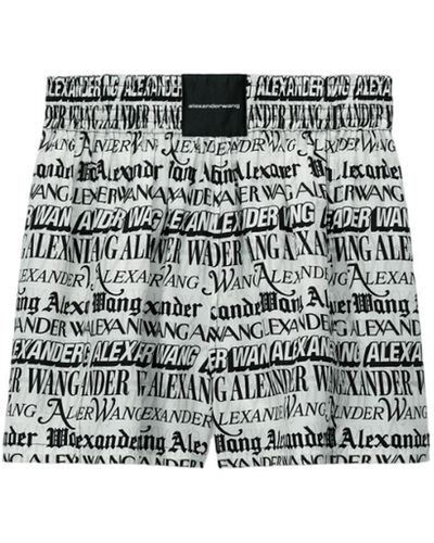 Alexander Wang Shorts & Bermudashorts - Grau