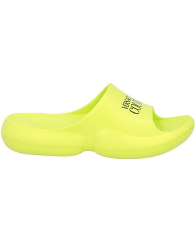 Versace Acid Sandals Rubber - Yellow