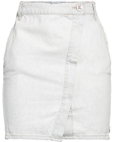 One Teaspoon Denim Skirt - White