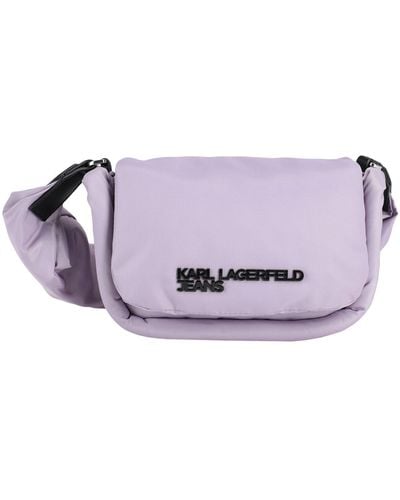 Karl Lagerfeld Cross-body Bag - Purple