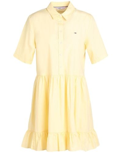 Tommy Hilfiger Mini Dress - Yellow