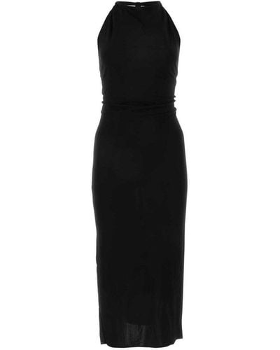 Helmut Lang Maxi-Kleid - Schwarz