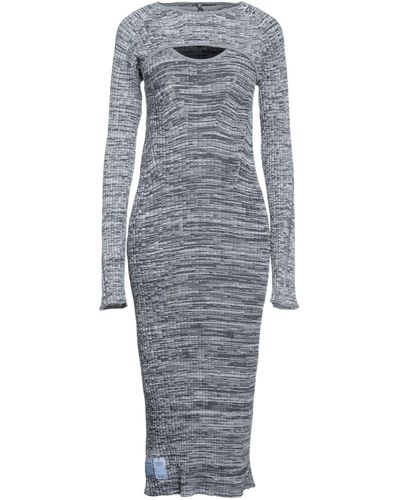 McQ Vestito Midi - Grigio