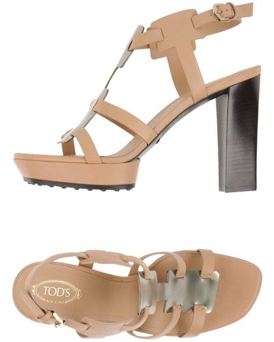 Tod's Sandals - Natural