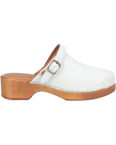 RE/DONE Mules & Clogs - White