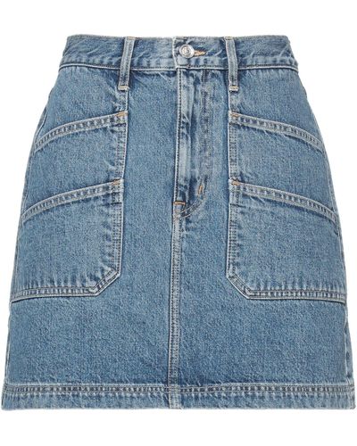 Blue SLVRLAKE Denim Skirts for Women | Lyst