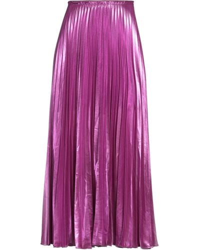 Patrizia Pepe Long Skirt - Purple