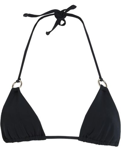 Louisa Ballou Bikini Top - Black