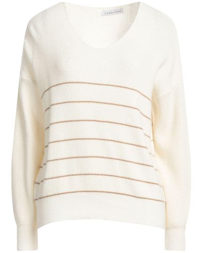 Caractere Pullover - Blanc