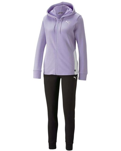 PUMA Sport-Top mit Fitness-Leggins - Lila