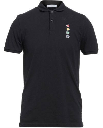 Manuel Ritz Polo Shirt Cotton, Elastane - Black