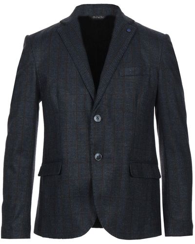 Exte Suit Jacket - Blue