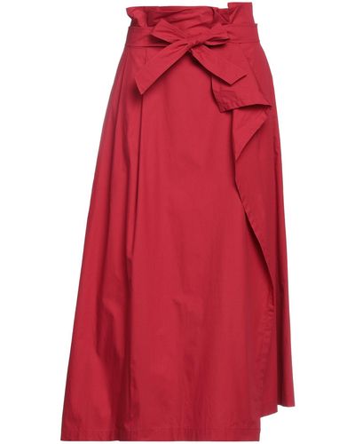 Weekend by Maxmara Gonna Lunga - Rosso