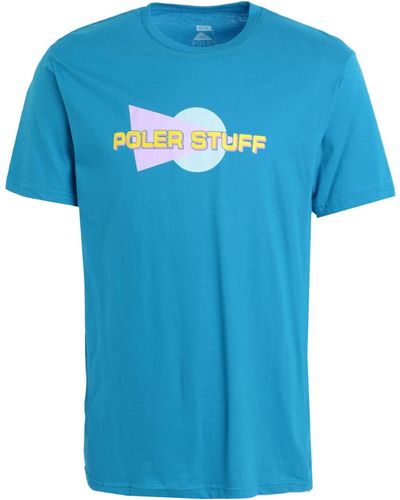 Poler T-shirt - Blue