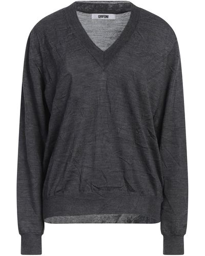Grifoni Lead Sweater Virgin Wool - Gray