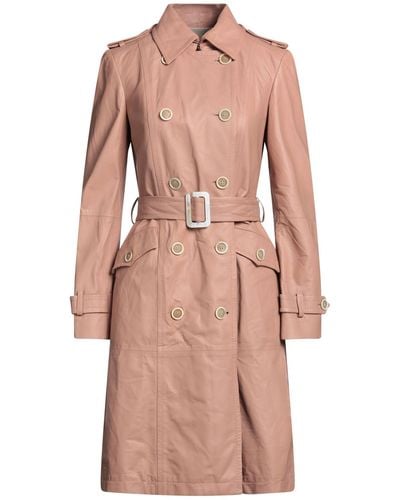 Tod's Overcoat & Trench Coat - Pink