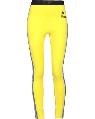 Etro Leggings - Yellow