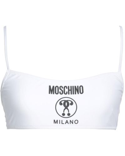 Moschino Top de bikini - Blanco