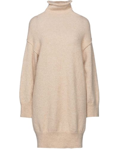 Isabel Benenato Turtleneck - Natural