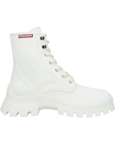 DSquared² Botines de caña alta - Blanco