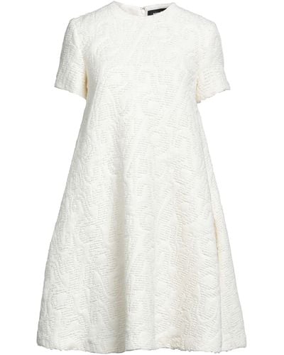 Rochas Short Dress - White