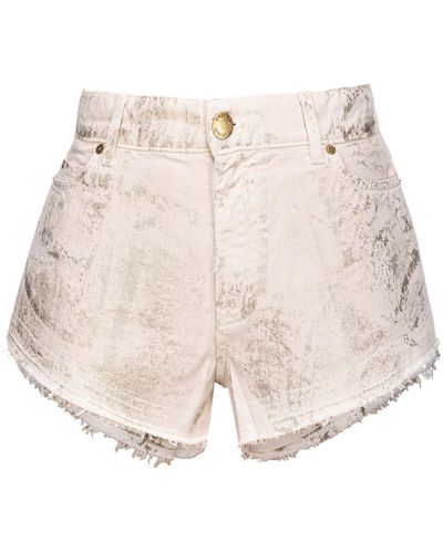 Pinko Shorts Jeans - Bianco