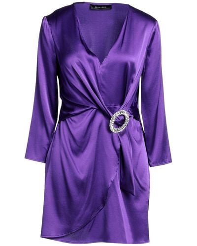 EMMA & GAIA Mini Dress - Purple