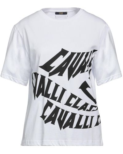 Class Roberto Cavalli T-shirts - Weiß