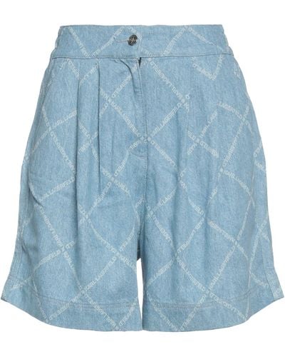 Karl Lagerfeld Shorts Jeans - Blu