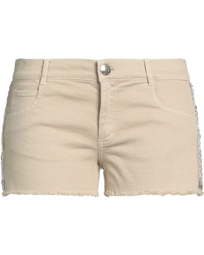 Pinko Denim Shorts - Natural