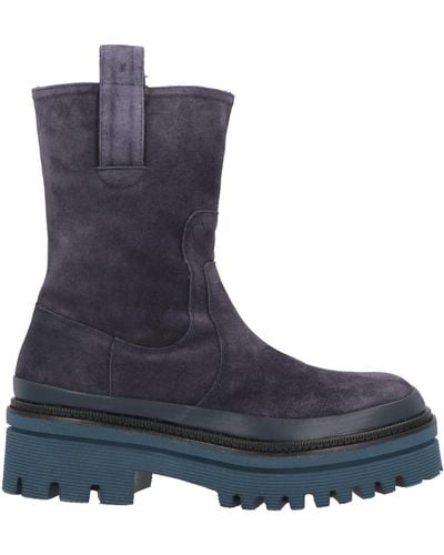 Pons Quintana Ankle Boots - Blue