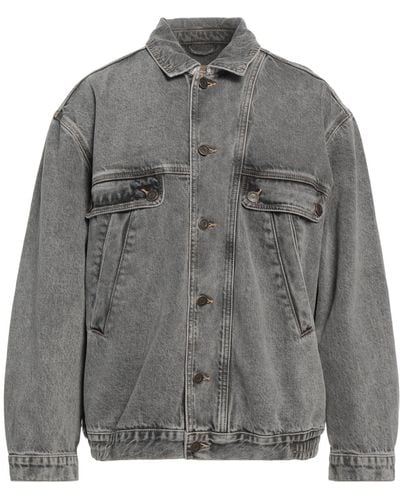 American Vintage Jeansjacke/-mantel - Grau