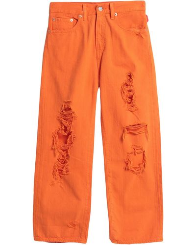 Denimist Pantaloni Jeans - Arancione