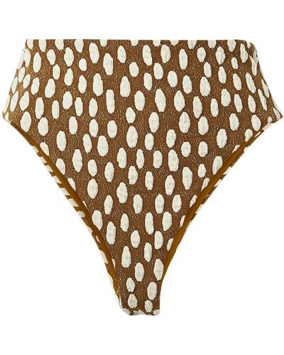 Mara Hoffman Slip Bikini & Slip Mare - Bianco