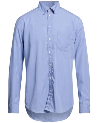Emporio Armani Light Shirt Cotton - Blue
