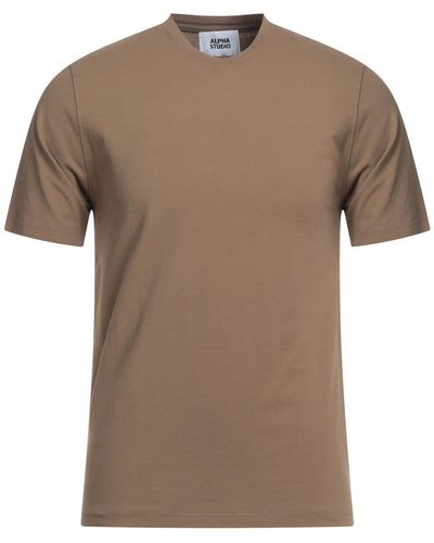 Alpha Studio T-shirt - Brown