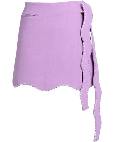 Mach & Mach Mini Skirt - Purple